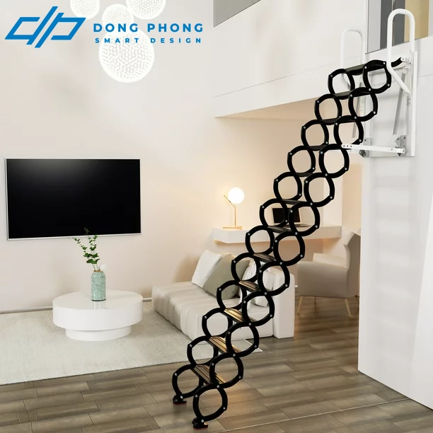 thang xếp gắn tường