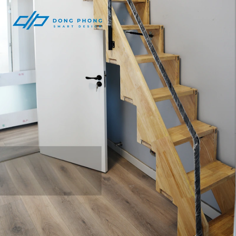cầu thang xếp gác lửng