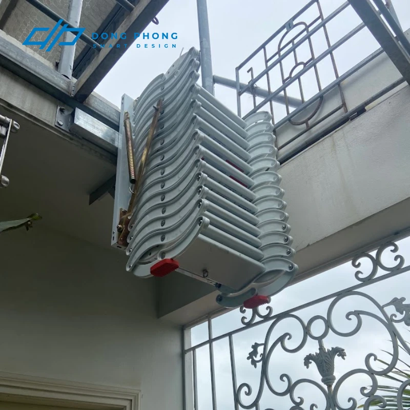 Ưu điểm nổi bật của mẫu cầu thang gấp gọn