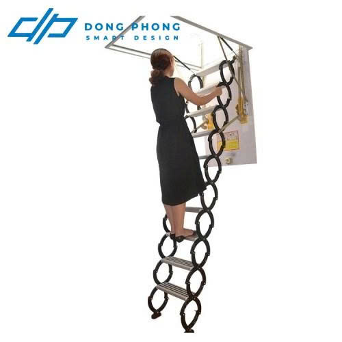 Thang lên gác xếp thông minh – Giải pháp gọn nhẹ, an toàn, hiện đại